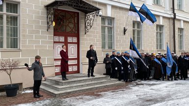 Korp!Korp! rongkäik Eesti Vabariigi 104. aastapäeval